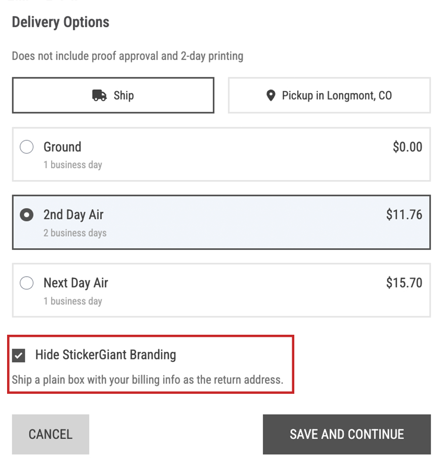How to manage your Address Book StickerGiant